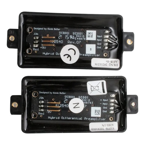 Juego Pastillas Humbucker Seymour Duncan Ahb-1s Blackouts Negro