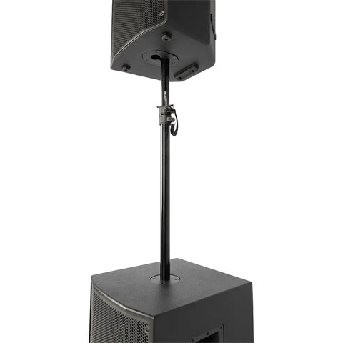 Pack 2 Postes Adaptador Rosca Para Bafles Hercules Ss350bb Negro