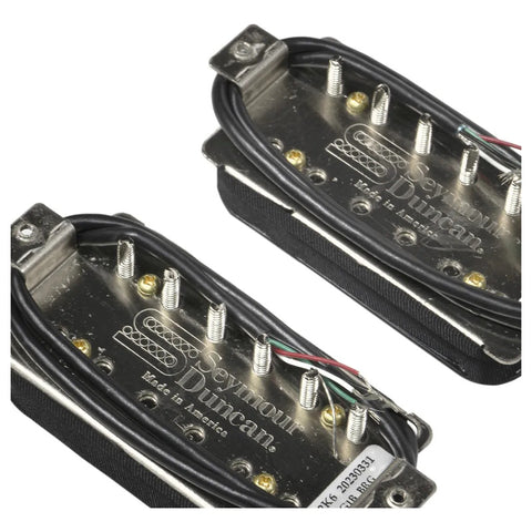 Seymour Duncan Pearly Gates Set  Pastillas Humbucker Negro Aluminio