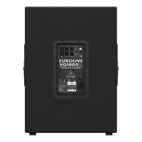 Bafle Behringer Vq1800d Subwoofer 18 Pulgadas Potente Profesional Negro