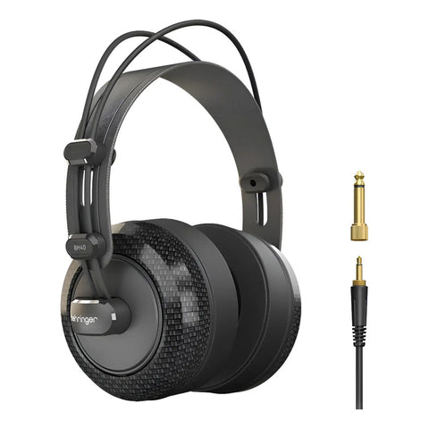 Audífonos Pro Estéreo Podcast Estudio Monitor Behringer Bh40 Negro