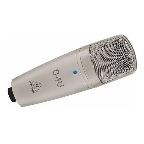 Behringer C-1u Microfono Condensador Usb De Estudio Color Arena Dorado