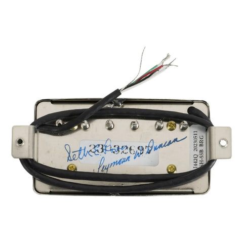 Pastilla Humbucker Seymour Duncan Sh-55b Seth Lover 4-c Niquelado