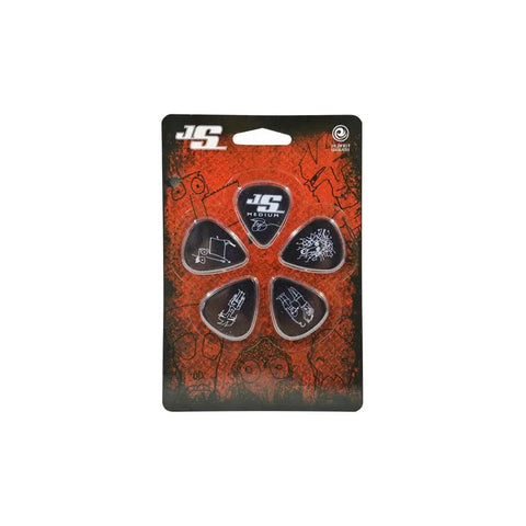 Púas Guitarra Planet Waves Negro Joe Satriani 1cbk4-10js
