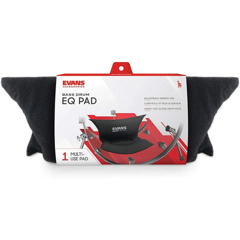 Cojín Ajustable Para Bombo Adherible Con Velcro Evans Eq Pad
