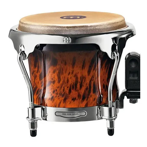 Bongo De Tamaño 7 Y 8 ½ Pulgadas Cafe Africano Meinl Fwb-400