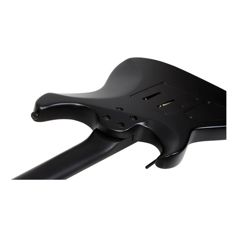 Guitarra Eléctrica Schecter Damien-6 Fr Negro Satinado Diestro Satin Black Rosewood