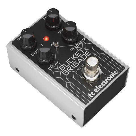 Pedal De Delay Bbd Analógico Tc Electronic Bucket Brigade Negro