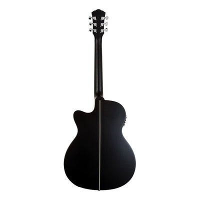 Guitarra Washburn Electroacústica Deep Forest Ebony Ace Color Marrón Oscuro