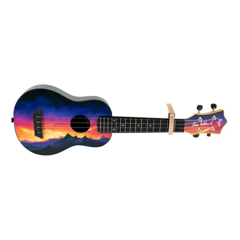 Capodastro Dorado Con Resorte Para Ukeleles Flight Fc