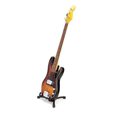 Hercules Gs402bb Soporte Plegable Guitarra Electrica O Bajo Color Negro