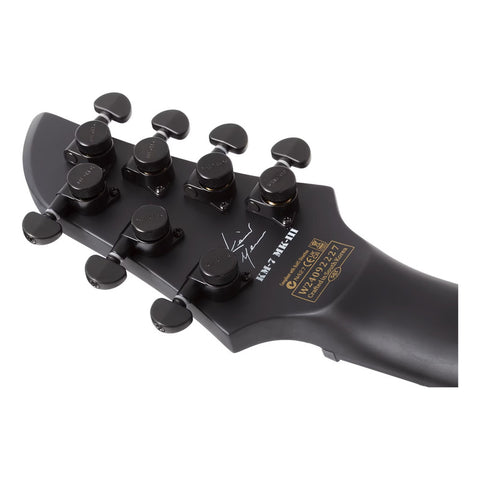 Guitarra Schecter Electrica 7 Cuerdas Km-7 Mk-iii Ex Black S Diestro Negro Ébano