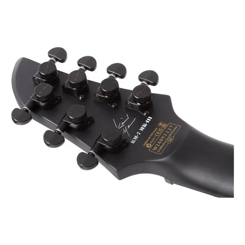 Guitarra Schecter Electrica 7 Cuerdas Km-7 Mk-iii Ex Black S Diestro Negro Ébano