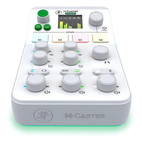 Mezcladora Digital Mackie Mixcaster Studio Wh Para Streaming 3 Canales