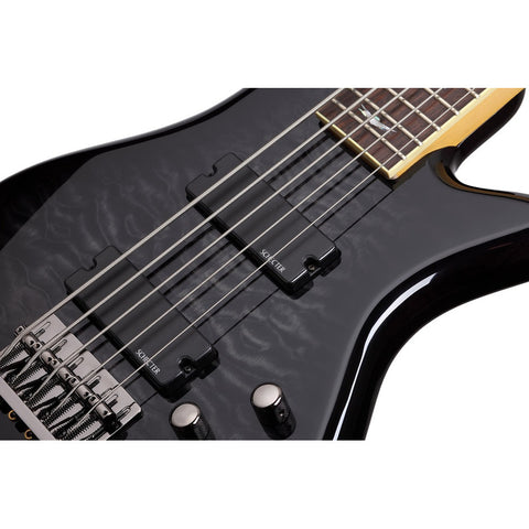 Bajo Eléctrico 5 Cuerdas Schecter Stiletto Extreme-5 Tbk Diestro Negro 5