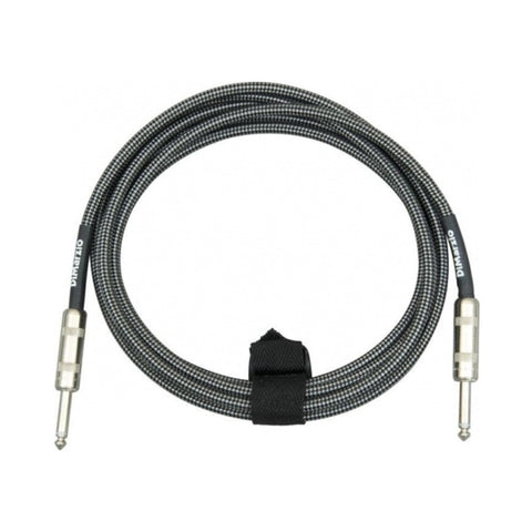 Cable P/instrumento 3 M Negro/gris Dimarzio Ep1710 Bgy