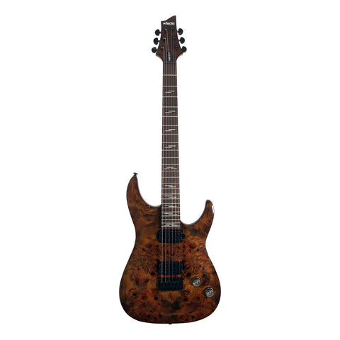 Guitarra Eléctrica Color Charcoal Schecter Omen Elite-6 Diestro