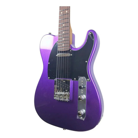 Guitarra Electrica Jet Guitars Jt300 Plm R Telecaster Diestro Violeta Palo De Rosa