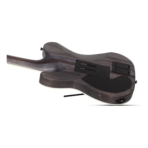 Guitarra Eléctrica Schecter Pt 7 Fr-s Sls Elite Evil Twin Bl Diestro Negro Ébano