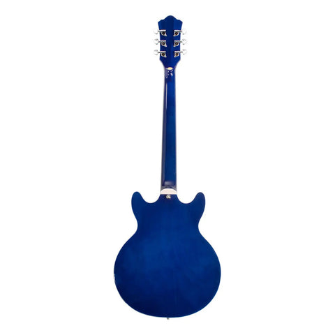 Guitarra Eléctrica 6 Cuerdas Mars Modelo Jazz Satin Blue Color Azul Material Del Diapasón Palisandro Orientación De La Mano Diestro Palo De Rosa