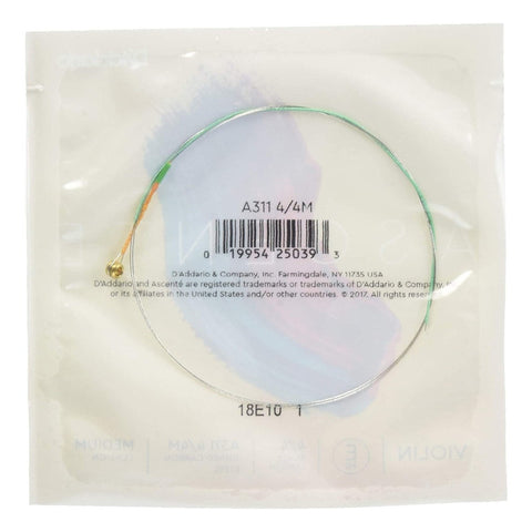 5 Cuerdas E (mi) Para Violin Escala 4/4 Daddario A311 4/4m