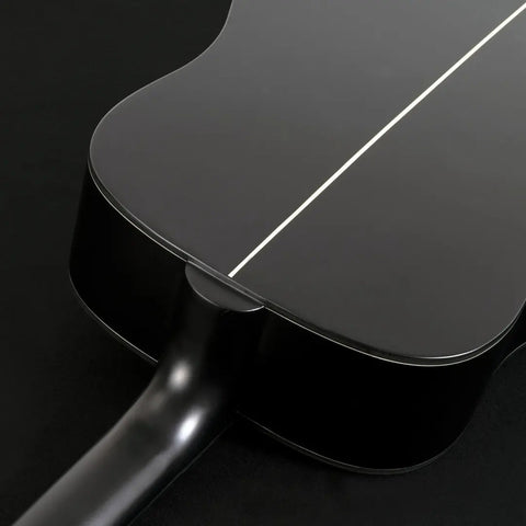 Guitarra Acústica De 6 Cuerdas Washburn Ebony D Marrón Oscuro Diestro