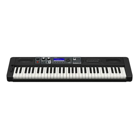 Casio Ct-s500 Teclado Portatil De 61 Teclas Con Eliminador Color Negro