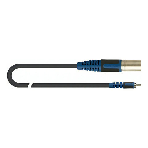 Cable Xlr A Rca Macho 2m Negro Quiklok Rksa/133-2 Conexión Audio