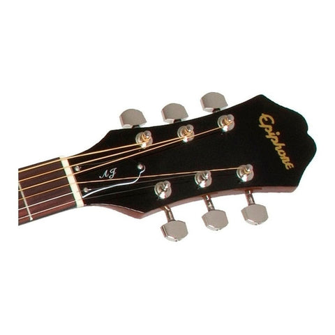 Guitarra Acústica EpiPhone Aj-100ce Diestro 6 Cuerdas Natural