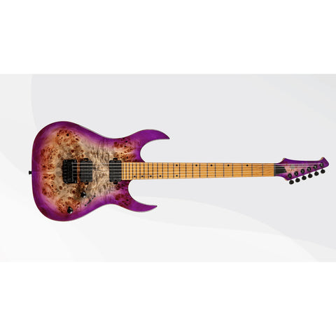 Guitarra Eléctrica 6 Cuerdas Spira Guitars S-450 Trans Purpl Diestro Lila