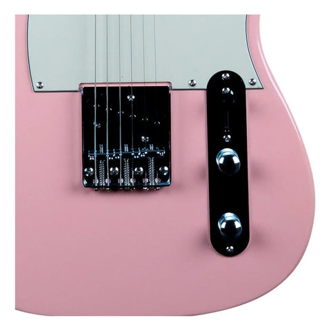 Guitarra Eléctrica De 6 Cuerdas Jet Guitars Jt300 Shell Pink Diestro Rosa