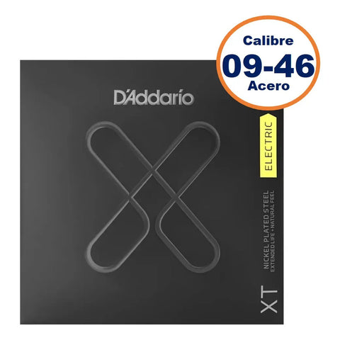 Juego Cuerdas Para Guitarra Eléctrica 9-46 D'addario Xte0946
