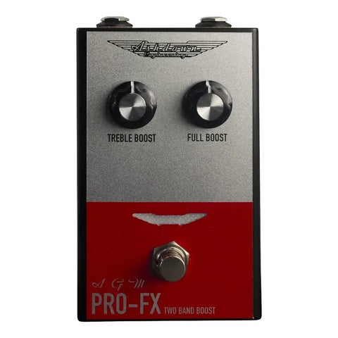 Pedal Boost Para Guitarra O Bajo Ashdown Two Band Boost Rojo