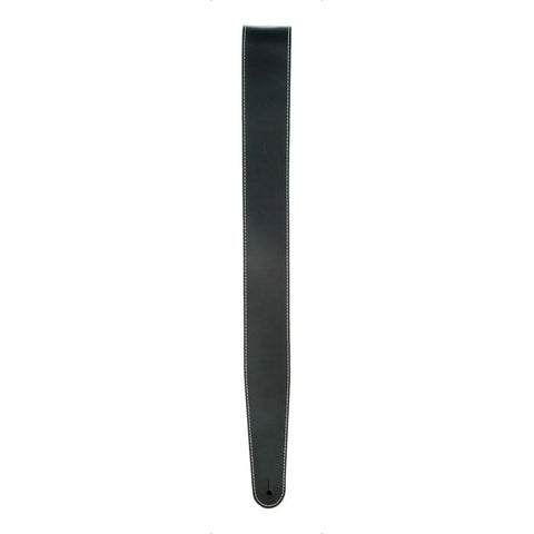 Correa Planet Waves Para Guitarra Y Bajo De Cuero Ajustable Negra Negro