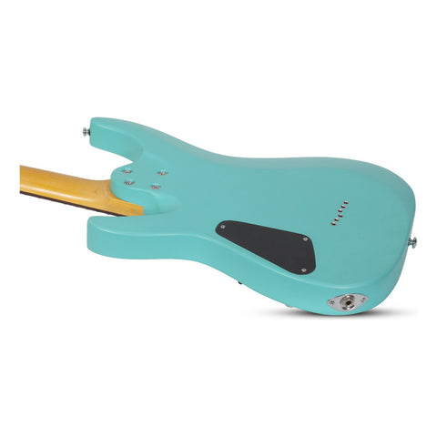 Guitarra Electrica Schecter C-6 Deluxe Satin Aqua Saq Diestro Satin Aqua Palo De Rosa