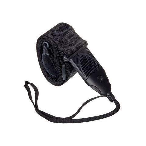 Tahalí Negro Nylon Tejido P/guitarra Planet Wave Pwspa200 Negra