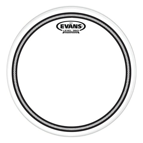 Evans B15ec2s Parche 15 Pulgadas Transparente P/ Tom Batería
