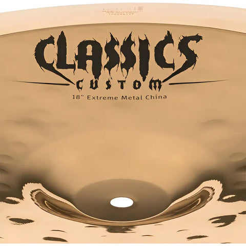Platillo China 18 Pulgadas Para Batería Meinl Cc18emch-b Dorado
