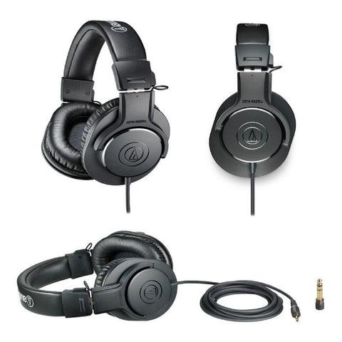 Auriculares Audio-technica M-series Ath-m20x Negro