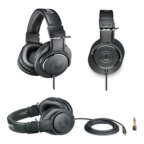 Auriculares Audio-technica M-series Ath-m20x Ath-m20x Negro