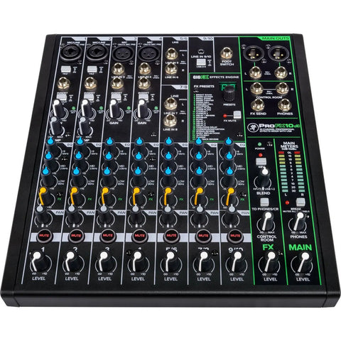Mezcladora Profesional 10ch C/efectos Y Usb Mackie Profx10v3