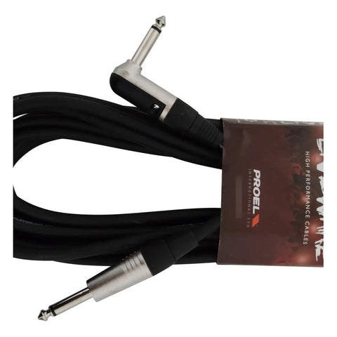 Cable Para Instrumento 6m Plug A Plug Proel Lw Gc120lu06