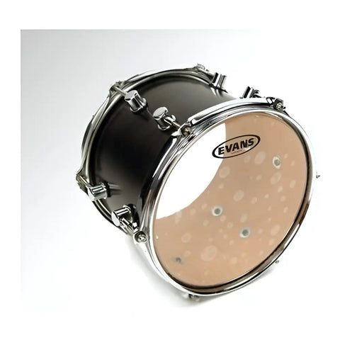 Evans Tt20hg Parche Golpe Tom 20 PuLG Hydraulic Glass 2 Capa Plateado