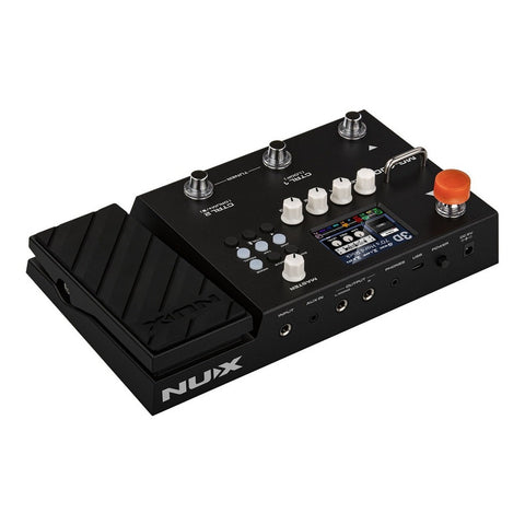 Procesador De Efectos Para Guitarra Nuxmg-400 Negro