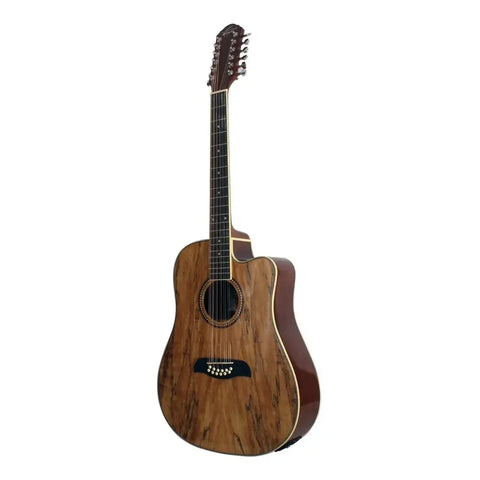 Guitarra Electroacústica Dreadnought Oscar Schmidt Od312cesm Marrón Diestro
