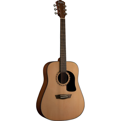 Guitarra Acústica Dreadnought Texana Washburn Ad5k Natural Derecha