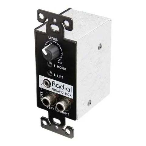 Caja Directa Pasiva Radial Sb-5w Para Montaje En Pared De 2 Canales