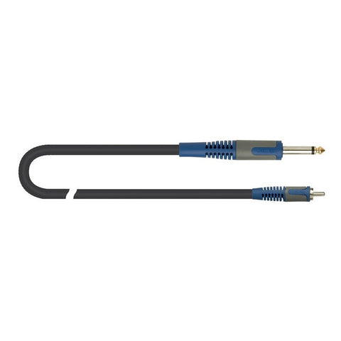 Cable Adaptador Ts 6.3 A Rca 2m Quiklok Rok Solid Rksa/128-2