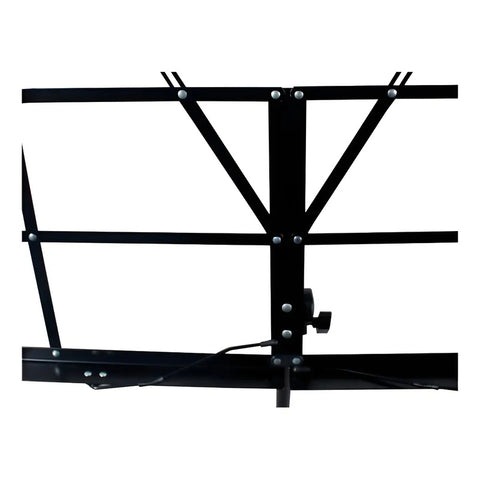 Atril Proel Lwmus10 Negro Acero Plegable Altura Ajustable 65-105 Cm