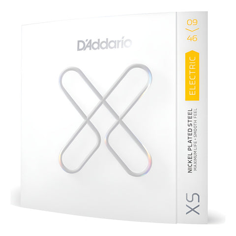 Cuerda De Guitarra Con Revestimiento De Níquel D'addario Xs 09-46